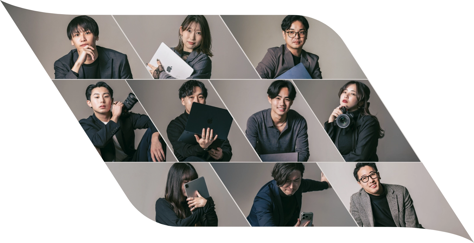 1社 × 10名体制での綿密なサポート